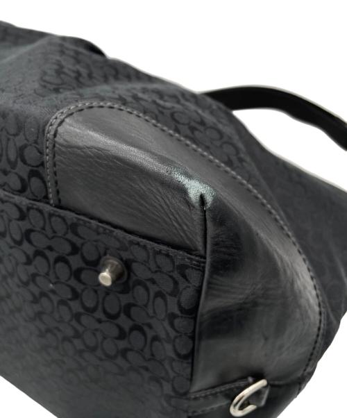 COACH（コーチ）COACH (コーチ) ボストンバッグ ブラックの古着・服飾アイテム