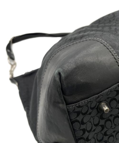 COACH（コーチ）COACH (コーチ) ボストンバッグ ブラックの古着・服飾アイテム