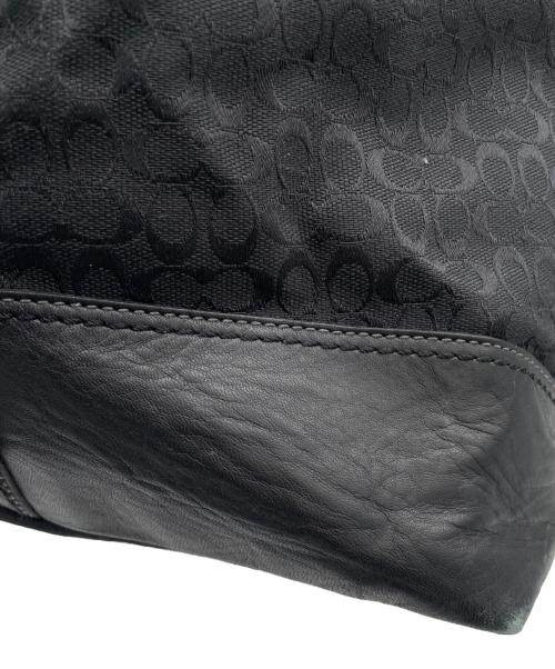 COACH（コーチ）COACH (コーチ) ボストンバッグ ブラックの古着・服飾アイテム