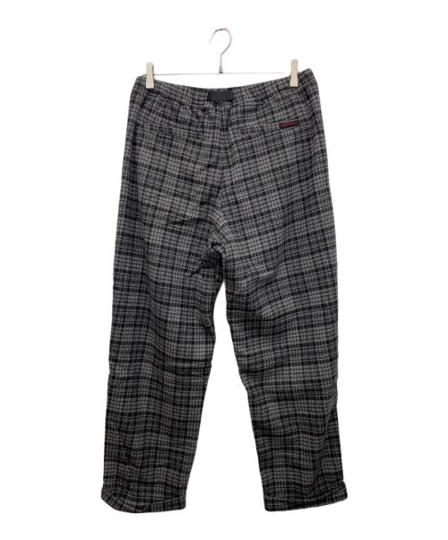GRAMICCI（グラミチ）GRAMICCI (グラミチ) ウールブレンドタックテーパードパンツ グレー サイズ:ASIA　Lの古着・服飾アイテム
