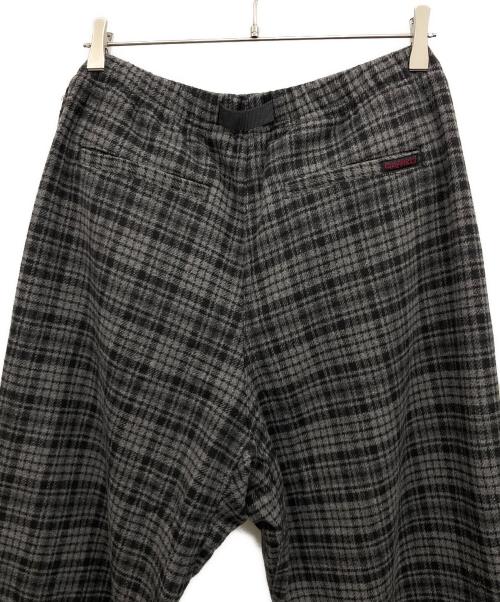 GRAMICCI（グラミチ）GRAMICCI (グラミチ) ウールブレンドタックテーパードパンツ グレー サイズ:ASIA　Lの古着・服飾アイテム