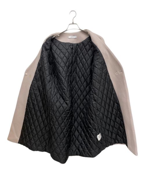 OSKER（オスカー）OSKER (オスカー) ノーカラーコート ピンク サイズ:Sの古着・服飾アイテム