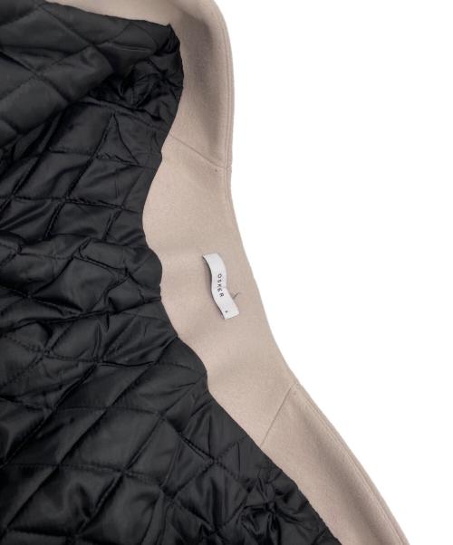 OSKER（オスカー）OSKER (オスカー) ノーカラーコート ピンク サイズ:Sの古着・服飾アイテム