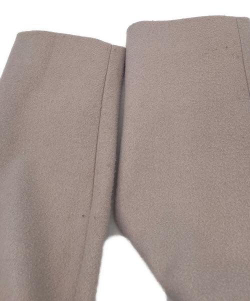 OSKER（オスカー）OSKER (オスカー) ノーカラーコート ピンク サイズ:Sの古着・服飾アイテム