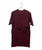 UNITED TOKYOユナイテッドトーキョー）の古着「半袖ワンピース」｜レッド