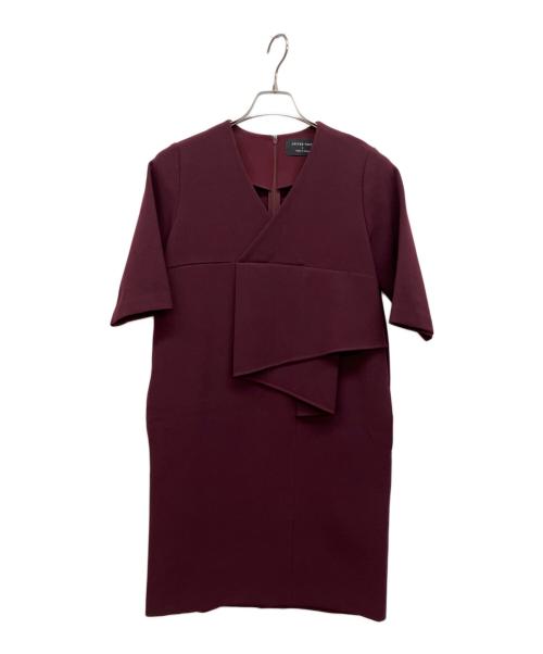 UNITED TOKYO（ユナイテッドトーキョー）UNITED TOKYO (ユナイテッドトーキョー) 半袖ワンピース レッド サイズ:1の古着・服飾アイテム