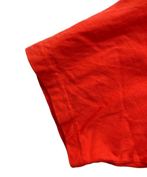 adidas（アディダス）adidas (アディダス) 半袖カットソー オレンジ サイズ:Lの古着・服飾アイテム