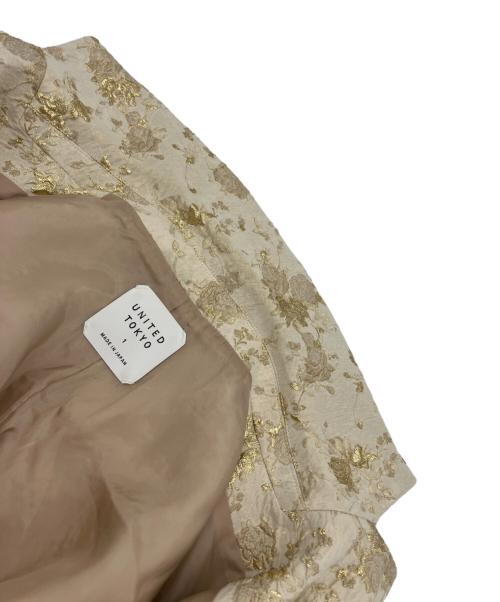UNITED TOKYO（ユナイテッドトーキョー）UNITED TOKYO (ユナイテッドトーキョー) コート ホワイト サイズ:1の古着・服飾アイテム
