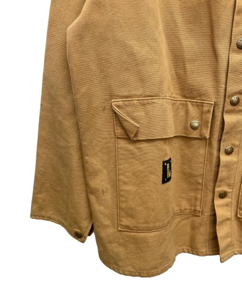 LAPCO（ラプコ）LAPCO (ラプコ) ダックカバーオール ブラウン サイズ:LARGEの古着・服飾アイテム