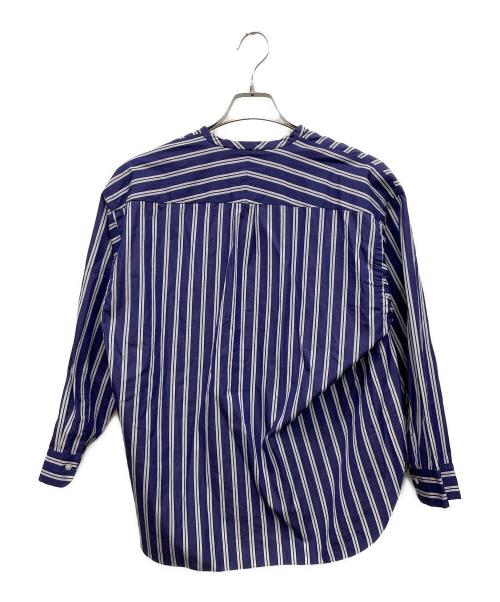 THOMAS MASON（トーマスメイソン）THOMAS MASON (トーマスメイソン) 長袖ブラウス ネイビー サイズ:38の古着・服飾アイテム