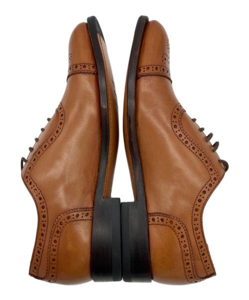 NEWYORKER（ニューヨーカー）NEWYORKER (ニューヨーカー) レザーシューズ ブラウン サイズ:6EEの古着・服飾アイテム