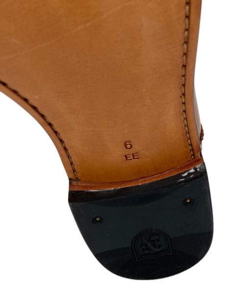 NEWYORKER（ニューヨーカー）NEWYORKER (ニューヨーカー) レザーシューズ ブラウン サイズ:6EEの古着・服飾アイテム