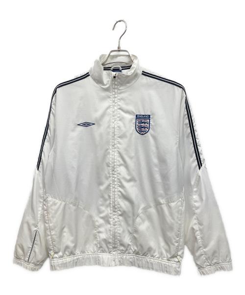 UMBRO（アンブロ）UMBRO (アンブロ) ナイロンジャケット ホワイト サイズ:ASIA　Mの古着・服飾アイテム