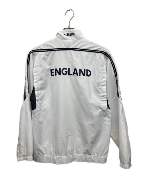 UMBRO（アンブロ）UMBRO (アンブロ) ナイロンジャケット ホワイト サイズ:ASIA　Mの古着・服飾アイテム