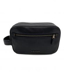 COACH（コーチ）の古着「クラッチバッグ」｜ブラック