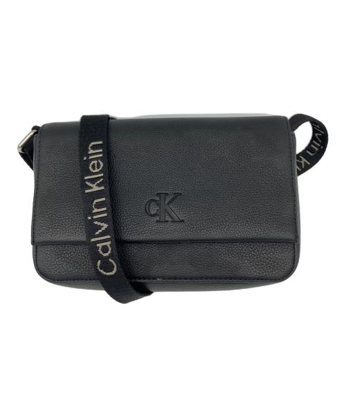 ck Calvin Klein（シーケーカルバンクライン）ck Calvin Klein (シーケーカルバンクライン) ショルダーポーチ ブラックの古着・服飾アイテム