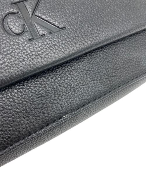 ck Calvin Klein（シーケーカルバンクライン）ck Calvin Klein (シーケーカルバンクライン) ショルダーポーチ ブラックの古着・服飾アイテム