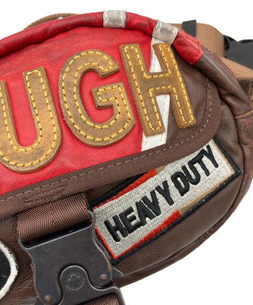 TOUGH（タフ）tough (タフ) ボディーバッグ ブラウンの古着・服飾アイテム