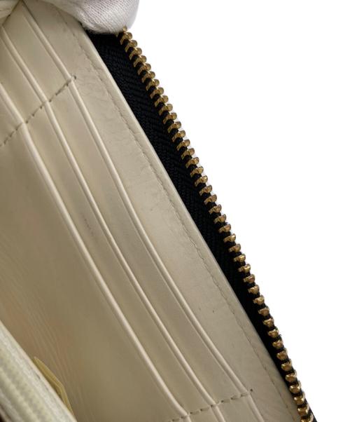 Kate Spade（ケイトスペード）Kate Spade (ケイトスペード) ラウンドファスナー財布 ブラックの古着・服飾アイテム