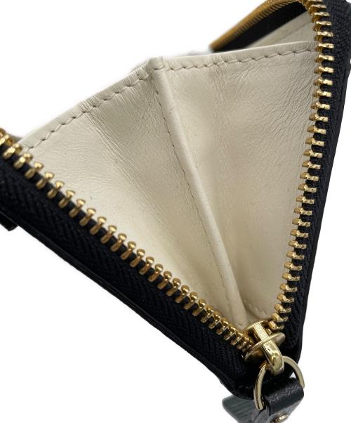 Kate Spade（ケイトスペード）Kate Spade (ケイトスペード) ラウンドファスナー財布 ブラックの古着・服飾アイテム