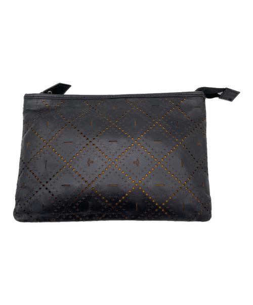 Vivienne Westwood（ヴィヴィアンウエストウッド）Vivienne Westwood (ヴィヴィアンウエストウッド) クラッチバッグ ブラックの古着・服飾アイテム