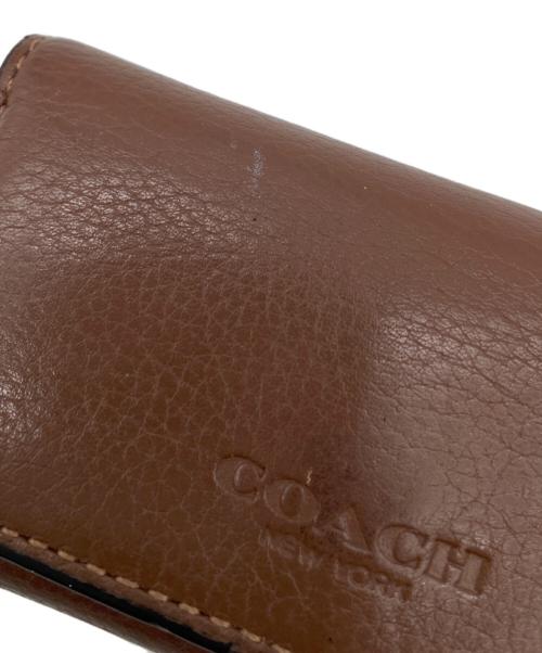 COACH（コーチ）COACH (コーチ) キーケース ブラウンの古着・服飾アイテム