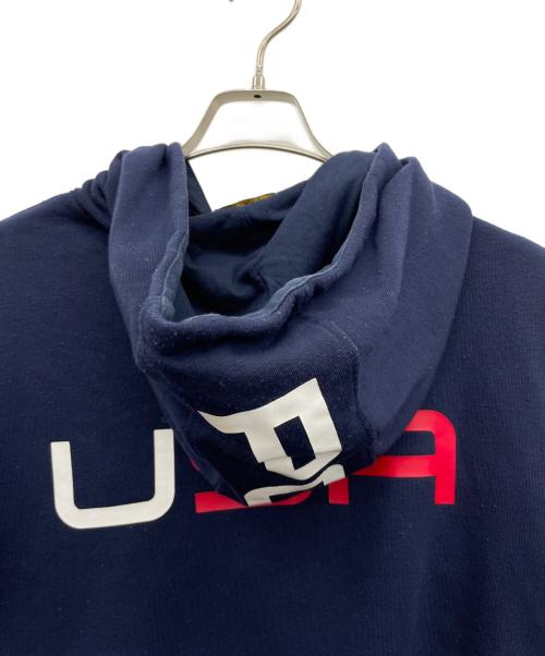 POLO RALPH LAUREN（ポロ・ラルフローレン）POLO RALPH LAUREN (ポロ・ラルフローレン) プルオーバーパーカー ネイビー サイズ:XXLの古着・服飾アイテム