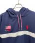 中古・古着 POLO RALPH LAUREN (ポロ・ラルフローレン) プルオーバーパーカー ネイビー サイズ:XXL：4000円