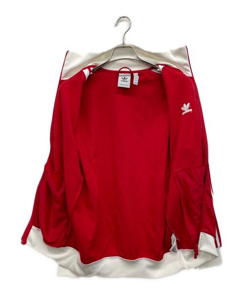 adidas（アディダス）adidas (アディダス) トラックジャケット レッド サイズ:Lの古着・服飾アイテム