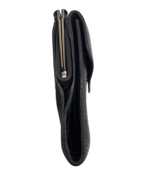 IL BISONTE（イル ビゾンテ）IL BISONTE (イル ビゾンテ) がま口財布 ブラックの古着・服飾アイテム