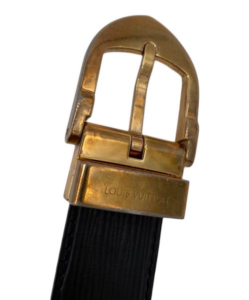 LOUIS VUITTON（ルイ ヴィトン）LOUIS VUITTON (ルイ ヴィトン) サンチュール・クラシック　ベルト ブラックの古着・服飾アイテム