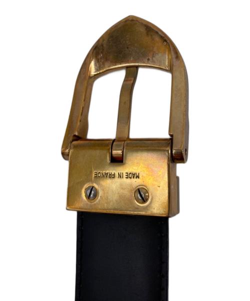 LOUIS VUITTON（ルイ ヴィトン）LOUIS VUITTON (ルイ ヴィトン) サンチュール・クラシック　ベルト ブラックの古着・服飾アイテム