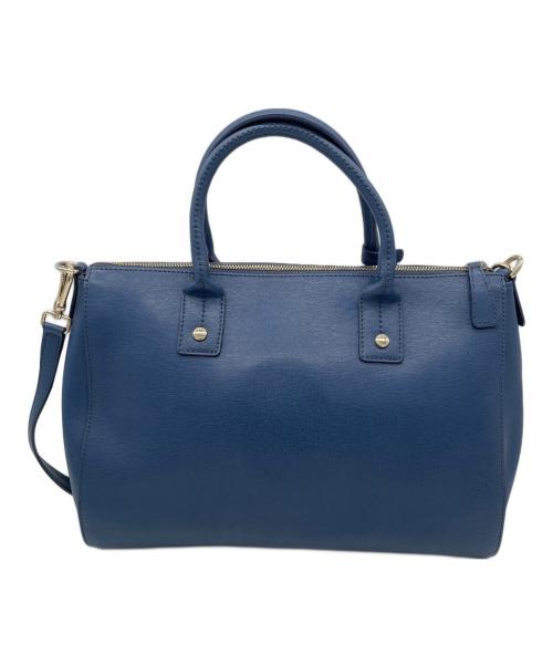 FURLA（フルラ）FURLA (フルラ) 2WAYバッグ ネイビーの古着・服飾アイテム