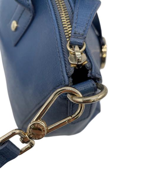 FURLA（フルラ）FURLA (フルラ) 2WAYバッグ ネイビーの古着・服飾アイテム