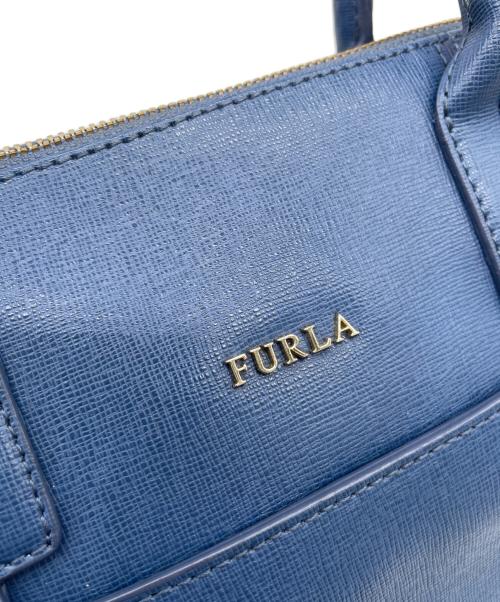 FURLA（フルラ）FURLA (フルラ) 2WAYバッグ ネイビーの古着・服飾アイテム