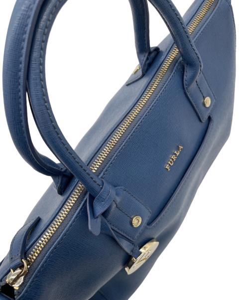 FURLA（フルラ）FURLA (フルラ) 2WAYバッグ ネイビーの古着・服飾アイテム