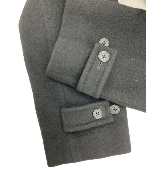 BURBERRY BLACK LABEL（バーバリーブラックレーベル）BURBERRY BLACK LABEL (バーバリーブラックレーベル) ウールコート ブラック サイズ:Lの古着・服飾アイテム