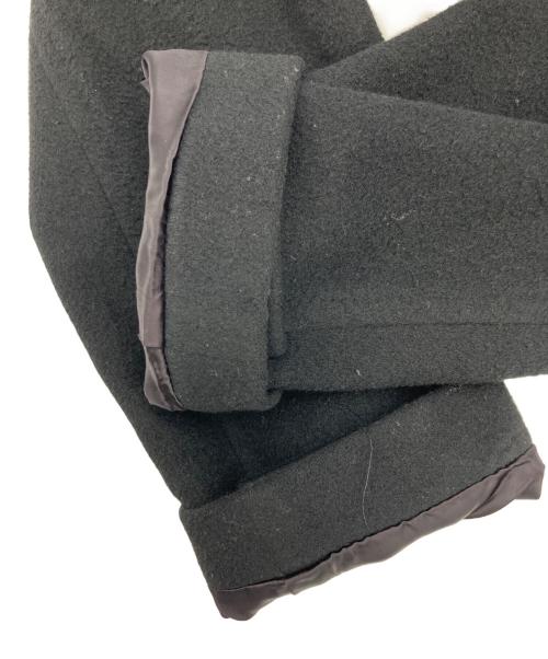 BURBERRY BLACK LABEL（バーバリーブラックレーベル）BURBERRY BLACK LABEL (バーバリーブラックレーベル) ウールコート ブラック サイズ:Lの古着・服飾アイテム