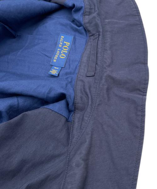 POLO RALPH LAUREN（ポロ・ラルフローレン）POLO RALPH LAUREN (ポロ・ラルフローレン) ステンカラーコート ネイビー サイズ:Sの古着・服飾アイテム