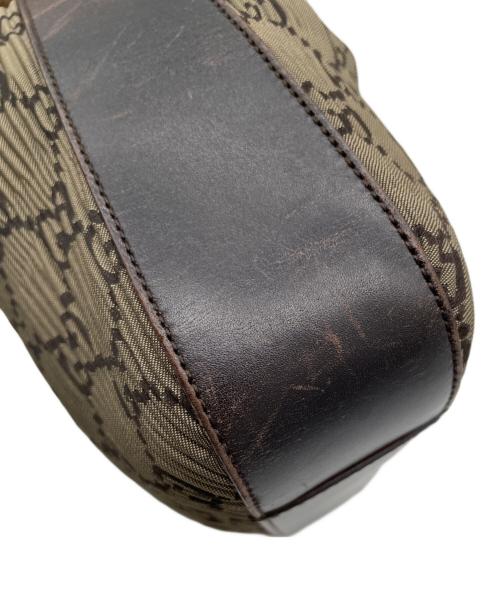 GUCCI（グッチ）GUCCI (グッチ) ハンドバッグ ブラウンの古着・服飾アイテム