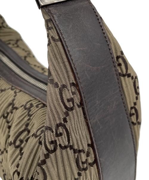 GUCCI（グッチ）GUCCI (グッチ) ハンドバッグ ブラウンの古着・服飾アイテム