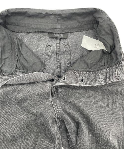 MM6 Maison Margiela（エムエムシックスメゾンマルジェラ）MM6 Maison Margiela (エムエムシックスメゾンマルジェラ) デニムパンツ グレー サイズ:38の古着・服飾アイテム