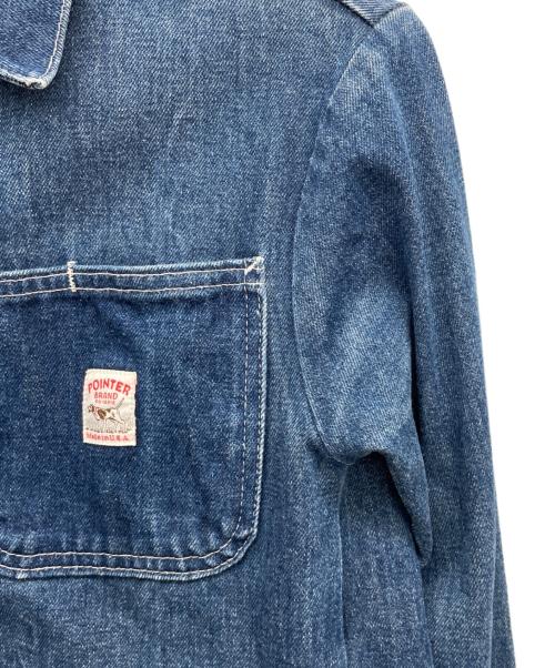 POINTER BRAND（ポインターブランド）POINTER BRAND (ポインターブランド) カバーオール インディゴ サイズ:XSの古着・服飾アイテム