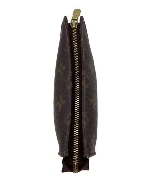 LOUIS VUITTON（ルイ ヴィトン）LOUIS VUITTON (ルイ ヴィトン) ポシェットトワレット15　コスメポーチ　モノグラム ブラウンの古着・服飾アイテム