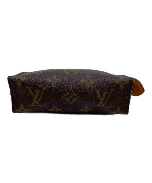 LOUIS VUITTON（ルイ ヴィトン）LOUIS VUITTON (ルイ ヴィトン) ポシェットトワレット15　コスメポーチ　モノグラム ブラウンの古着・服飾アイテム