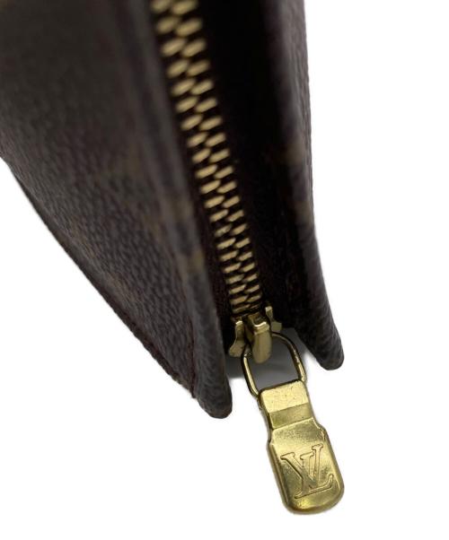 LOUIS VUITTON（ルイ ヴィトン）LOUIS VUITTON (ルイ ヴィトン) ポシェットトワレット15　コスメポーチ　モノグラム ブラウンの古着・服飾アイテム