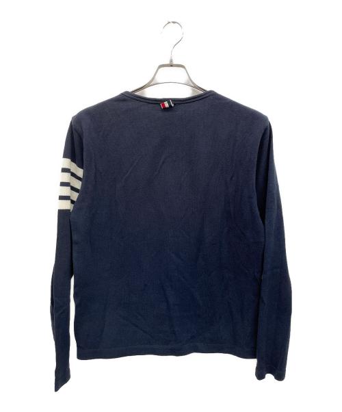 Thom Browne（トムブラウン）Thom Browne (トムブラウン) 長袖カットソー ネイビーの古着・服飾アイテム