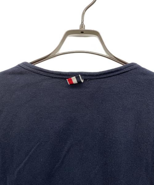 Thom Browne（トムブラウン）Thom Browne (トムブラウン) 長袖カットソー ネイビーの古着・服飾アイテム