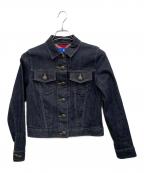 BLUE LABEL CRESTBRIDGEブルーレーベルクレストブリッジ）の古着「デニムジャケット」｜ブラック