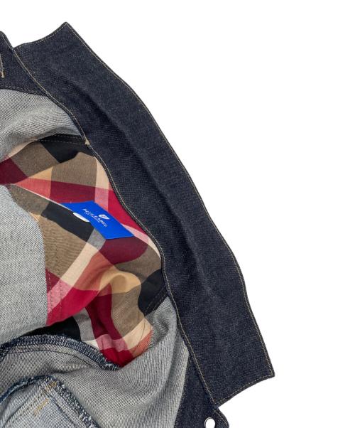 BLUE LABEL CRESTBRIDGE（ブルーレーベルクレストブリッジ）BLUE LABEL CRESTBRIDGE (ブルーレーベルクレストブリッジ) デニムジャケット ブラック サイズ:38の古着・服飾アイテム